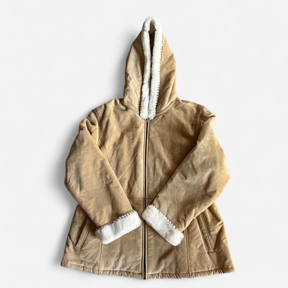 Vintage 90s Y2K Fabio suede penny lane  jacket size XL